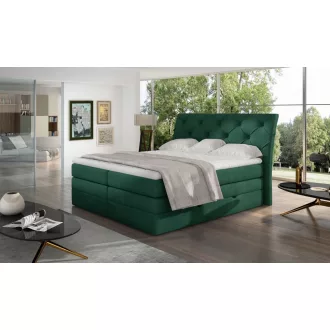 Mibel boxspring ágy 140 X 200 - hideghab topper