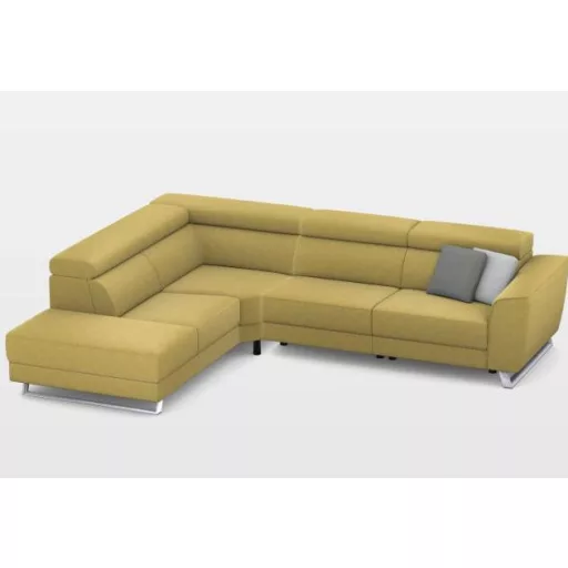 Milton sarokgarnitúra 238 cm X 302 cm - balos (funkciók nélkül)