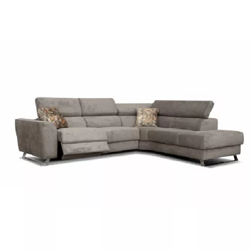 Milton dupla elektromos relax sarokgarnitúra 302 cm X 238 cm - jobbos