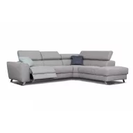   Milton dupla elektromos relax sarokgarnitúra 302 cm X 238 cm - jobbos