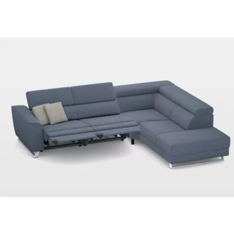   Milton dupla elektromos relax sarokgarnitúra 302 cm X 238 cm - jobbos