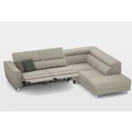   Milton dupla elektromos relax sarokgarnitúra 302 cm X 238 cm - jobbos