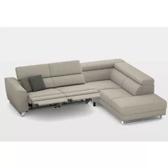   Milton dupla elektromos relax sarokgarnitúra 302 cm X 238 cm - jobbos