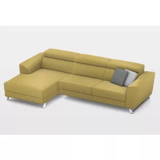   Milton dupla elektromos relax sarokgarnitúra 170 cm X 297 cm - balos 