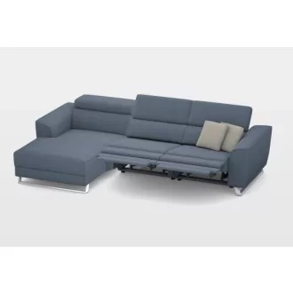   Milton dupla elektromos relax sarokgarnitúra 170 cm X 297 cm - balos 