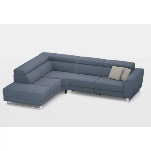 Milton elektromos relax sarokgarnitúra 238 cm X 302 cm - balos (relax  karfa mellett)