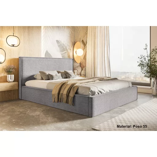 Minimál ágykeret (keskeny) 200 X 200 fekvőfelület, ágyráccsal és ágyneműtartóval