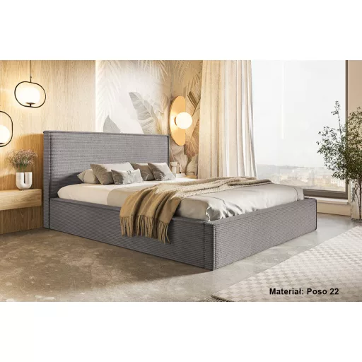 Minimál ágykeret (keskeny) 200 X 200 fekvőfelület, ágyráccsal és ágyneműtartóval