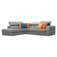   Mistral 2 elektromos relax sarokgarnitúra - 293 cm X 235 cm - balos