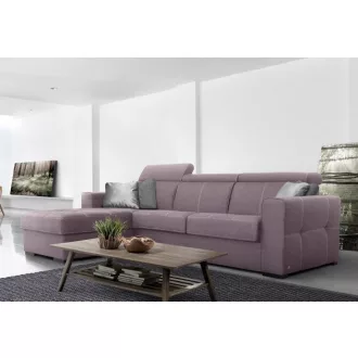   Napoli ágyazható sarokgarnitúra 190 cm X 308 cm - nyitható tárolóval - balos