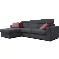   Napoli ágyazható sarokgarnitúra 190 cm X 308 cm - nyitható tárolóval - balos