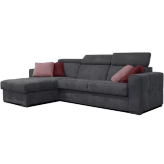   Napoli ágyazható sarokgarnitúra 190 cm X 308 cm - nyitható tárolóval - balos