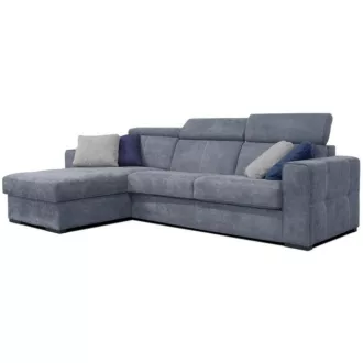   Napoli ágyazható sarokgarnitúra 190 cm X 308 cm - nyitható tárolóval - balos