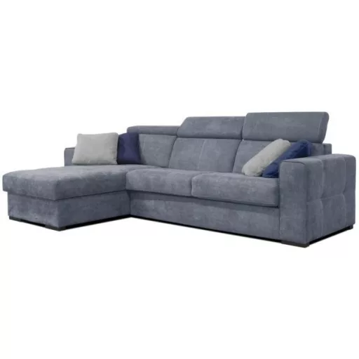 Napoli ágyazható sarokgarnitúra 190 cm X 308 cm - nyitható tárolóval - balos