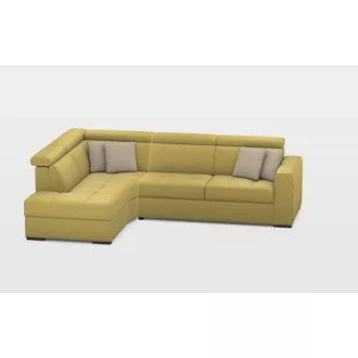   Napoli ágyazható sarokgarnitúra 211 cm X 316 cm - nyitható tárolóval - balos