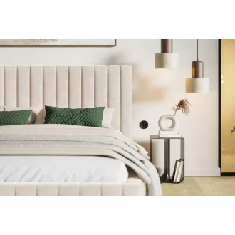   Nice ágykeret 120 X 200 fekvőfelület, ágyráccsal és ágyneműtartóval