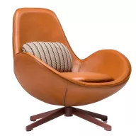 Nord design fotel - fekete alap