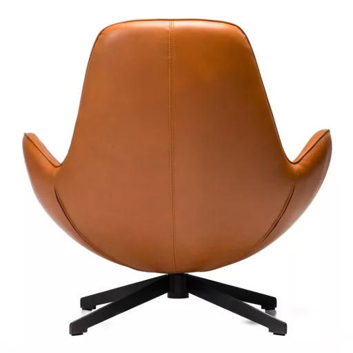Nord design fotel - barna fekete alap