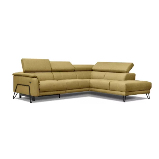 Oltens dupla relax sarokgarnitúra 281 cm X 228 cm - jobbos  