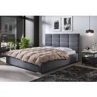   Paris kárpitozott ágy - 106 cm magas fejvéggel - 160 X 200 fekvőfelület