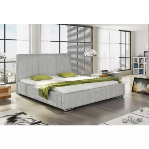 Parma kárpitozott ágy - 106 cm magas fejvéggel - 160 X 200 fekvőfelület