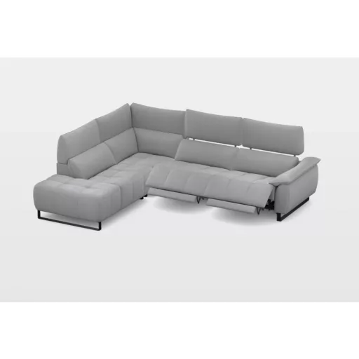 Pearl sarokgarnitúra 191 cm X 293 cm - 2 elektromos relax funkcióval - bal