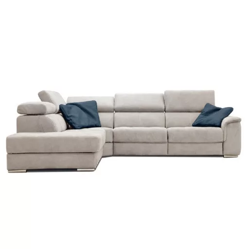 Preston elektromos relax sarokgarnitúra 235 cm X 296 cm - balos