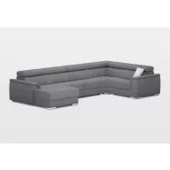   Preston U-alakú elektromos relax sarokgarnitúra - 170 cm X 374 X 219 cm - balos