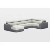   Preston U-alakú elektromos relax sarokgarnitúra - 170 cm X 374 X 219 cm - balos