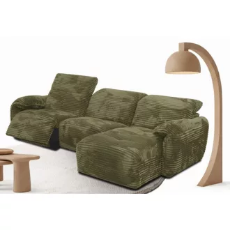   Proxy sarok ülőgarnitúra 285 cm X 167 cm - jobbos - két elektromos relax funkcióval