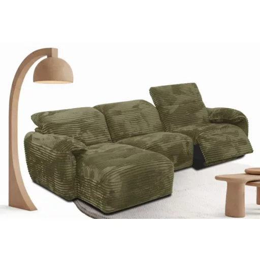 Proxy sarok ülőgarnitúra 167 cm X 285 cm - balos - két elektromos relax funkcióval