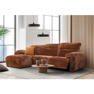   Proxy sarokkanapé 167 cm X 285 cm - balos - elektromos relax funkcióval karfa mellett - Tilia52