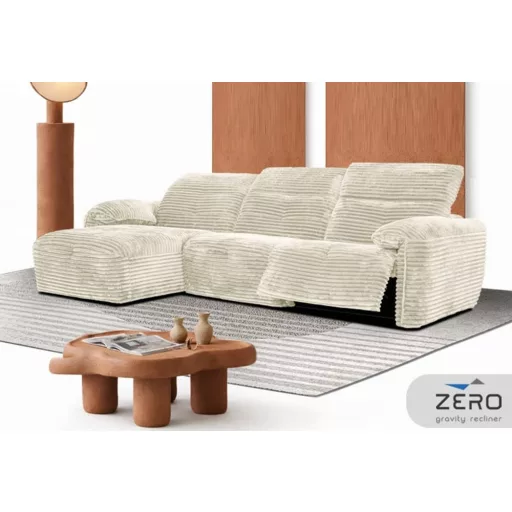 Proxy sarok ülőgarnitúra 167 cm X 285 cm - balos - elektromos relax funkcióval karfa mellett