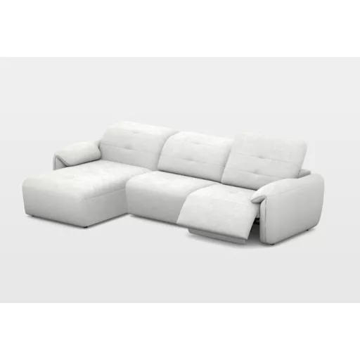 Proxy sarok ülőgarnitúra 167 cm X 285 cm - balos - elektromos relax funkcióval karfa mellett