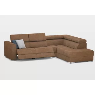   Quartz dupla elektromos relax sarokgarnitúra 293 cm X 235 cm - jobbos