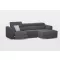 Quartz relax sarokgarnitúra 280 cm X 170 cm - jobbos (relax karfa mellett)