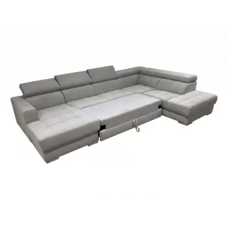   Quartz U-alakú ágyazható sarokkanapé - 171 cm X 375 cm X 236 cm - jobbos -AquaClean Titan250 - kiállítási