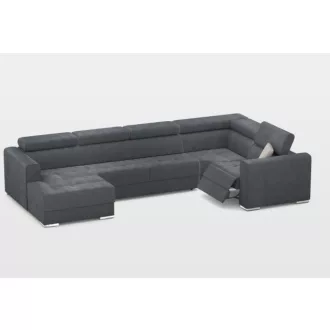   Quartz U-form elektromos relax sarokkanapé - 170 cm X 371 X 216 cm - balos