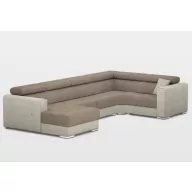   Quartz U-form elektromos relax sarokkanapé - 170 cm X 371 X 216 cm - balos