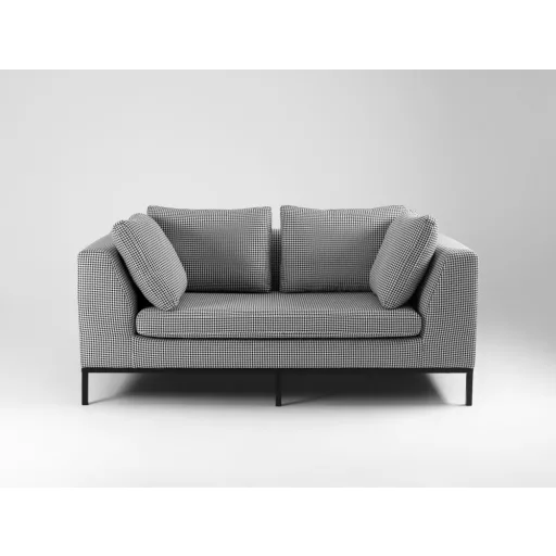 Skandináv design Amb 3 személyes kanapé fém
