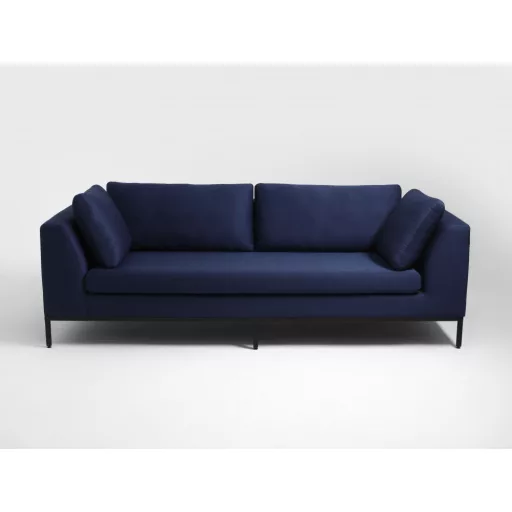 Skandináv design Amb 3 személyes kanapé fém