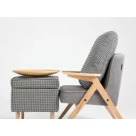 Skandináv design Vin fotel