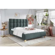   Sierra kárpitozott ágy - 106 cm magas fejvéggel - 160 X 200 fekvőfelület