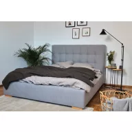   Sierra kárpitozott ágy - 106 cm magas fejvéggel - 160 X 200 fekvőfelület