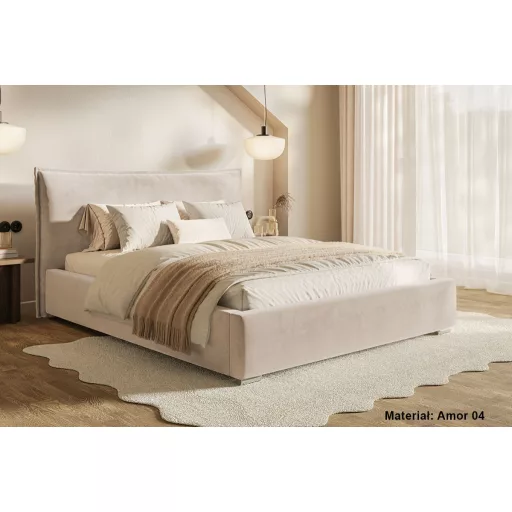 Softline ágykeret 200 X 200 fekvőfelület, ágyráccsal és ágyneműtartóval