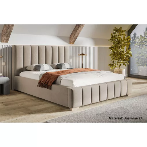 Sopron ágykeret 200 X 200 fekvőfelület, ágyráccsal és ágyneműtartóval