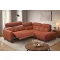 Sora relax sarokkanapé Mono fejtámlával 255 cm X 200 cm - jobbos 