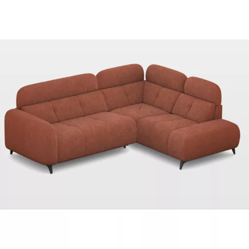 Sora relax sarokkanapé Mono fejtámlával 255 cm X 200 cm - jobbos 