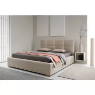   Stella kárpitozott ágy - 106 cm magas fejvéggel - 160 X 200 fekvőfelület