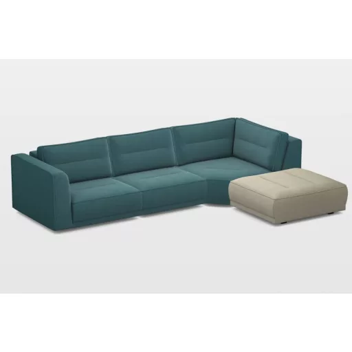 Sunn sarokgarnitúra 324 cm x 214 cm - jobbos